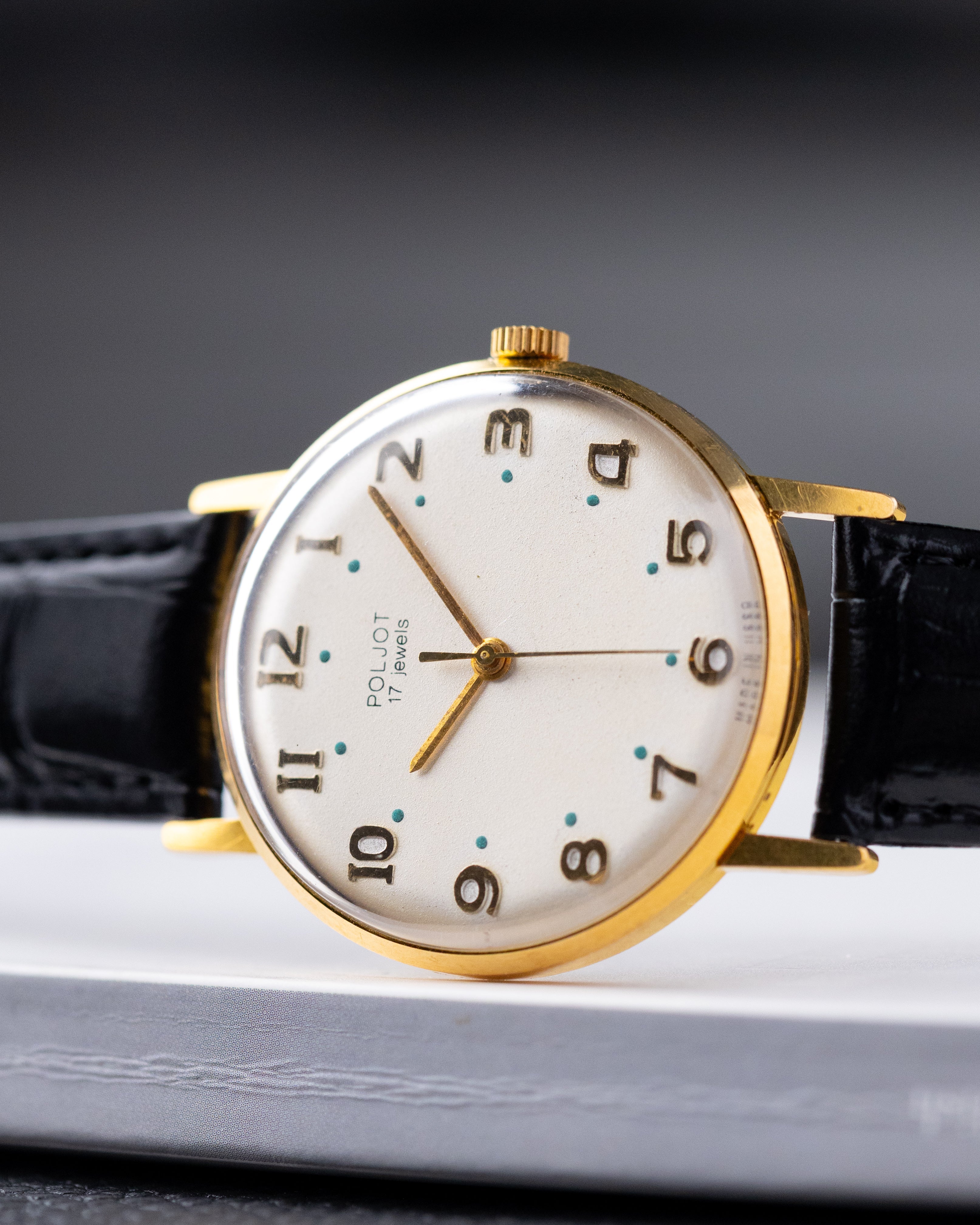 Poljot Vintage Soviet watch Cal. 2602, Gold - plated from 1960's - DuMarko