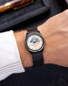 Raketa Vintage Soviet Quartz Watch, Celestial Motif - VintageDuMarko