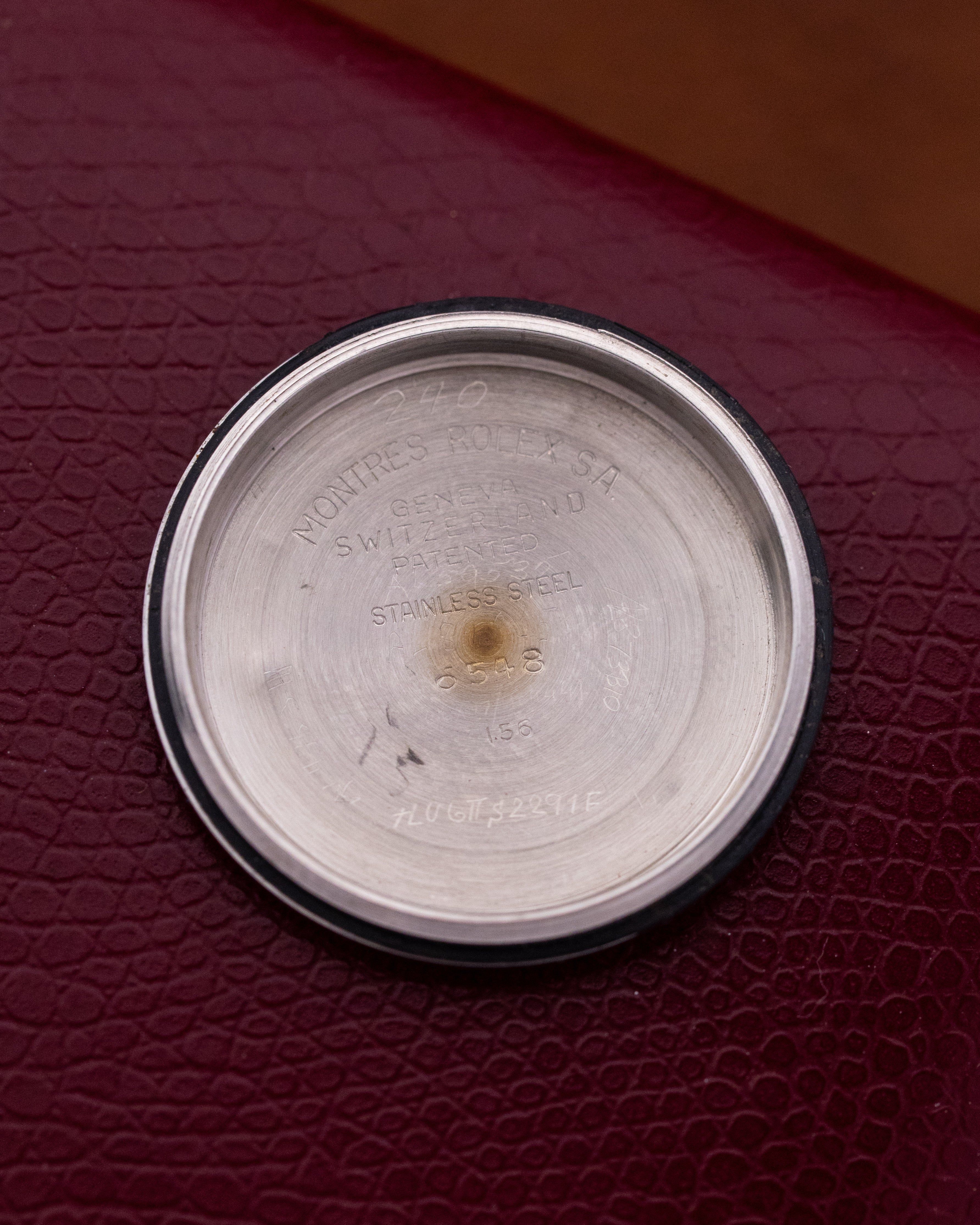 Rare Rolex Oyster Perpetual "Red Depth" 50m – 165ft, Super Precision, Ref. 6548 from 1955 - DuMarko