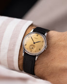 Rare Vintage Longines "Suiza" Swiss Watch, Ref. 23416 - 147, Original Salmon dial from 1946 - DuMarko