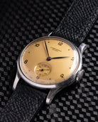 Rare Vintage Longines "Suiza" Swiss Watch, Ref. 23416 - 147, Original Salmon dial from 1946 - DuMarko