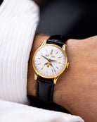 Rare Vintage Omega Cosmic, Swiss Watch, Ref. 2471/2, 18K Solid Gold Case, Triple Calendar Moonphase from 1952 - DuMarko