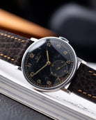 Rare Vintage Omega, Oversized Jumbo Case, Black Gilt Dial, Cal. 30 from 1935 - DuMarko