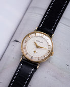 Rare watch "Jaeger - LeCoultre" 14K Gold, Pie pan, Cal.480 from 1950s - DuMarko