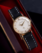 Rare watch "Jaeger - LeCoultre" 14K Gold, Pie pan, Cal.480 from 1950s - DuMarko