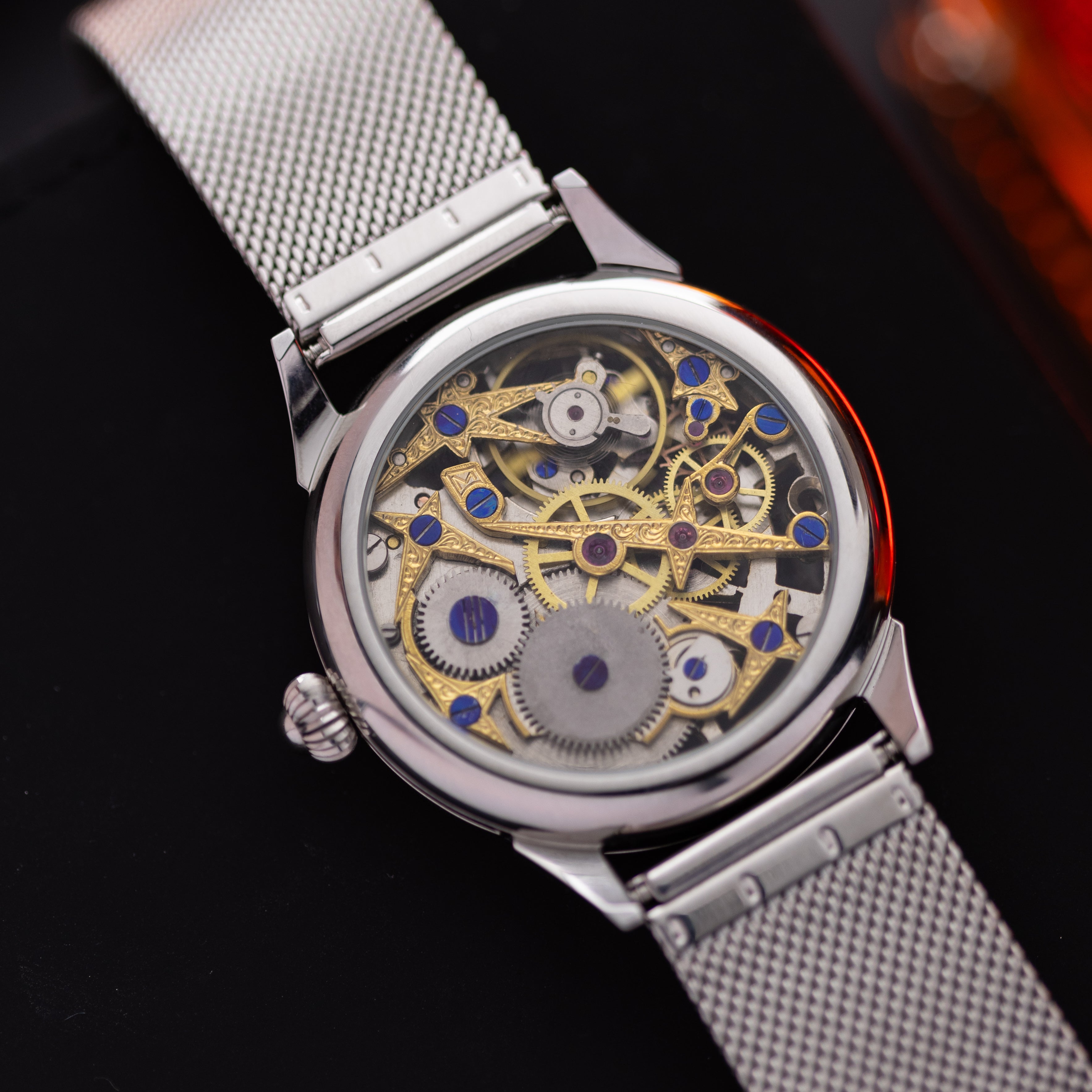 Sirius Watch «Molnija Sirius Star» - Skeleton Custom Watch - DuMarko