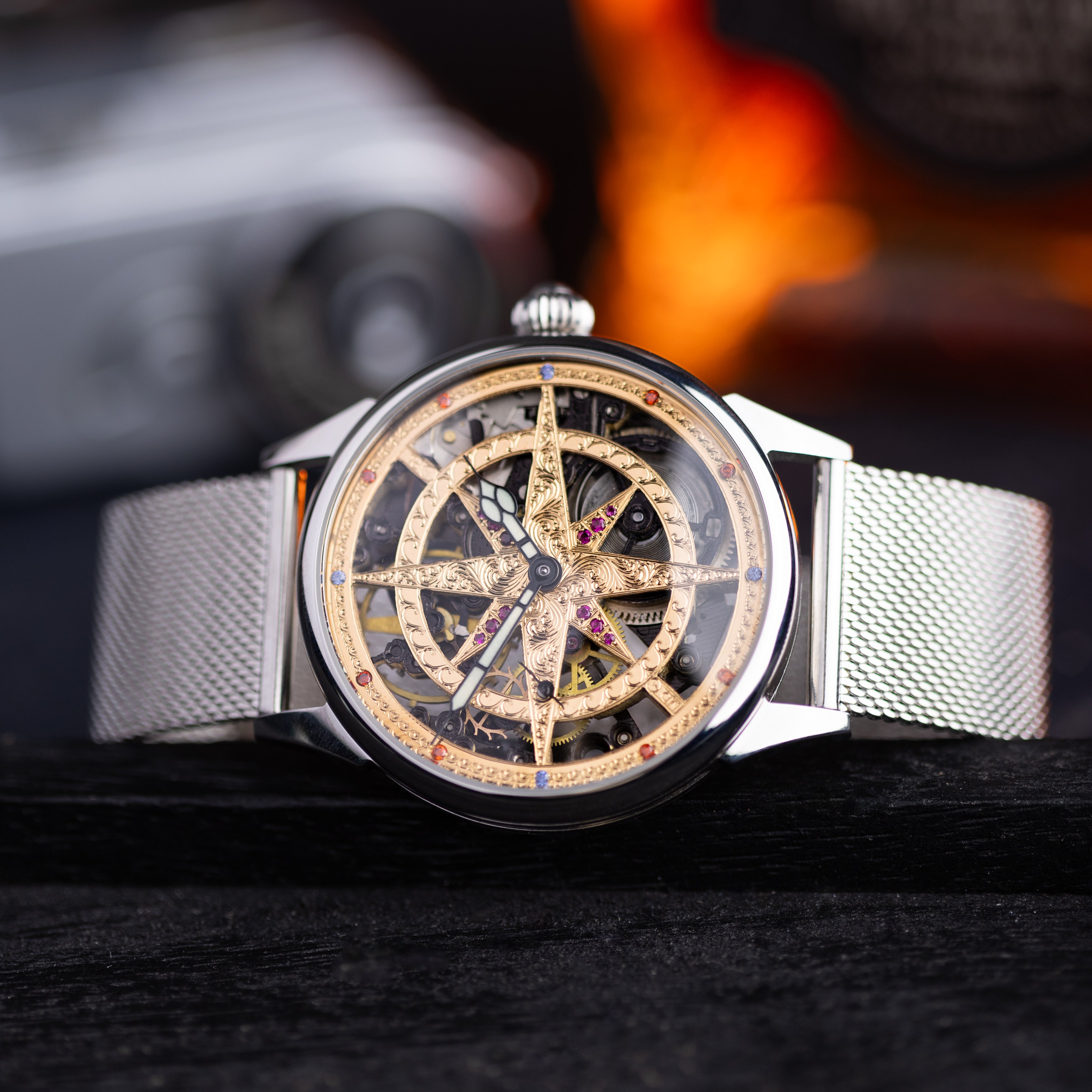 Sirius Watch «Molnija Sirius Star» - Skeleton Custom Watch - DuMarko