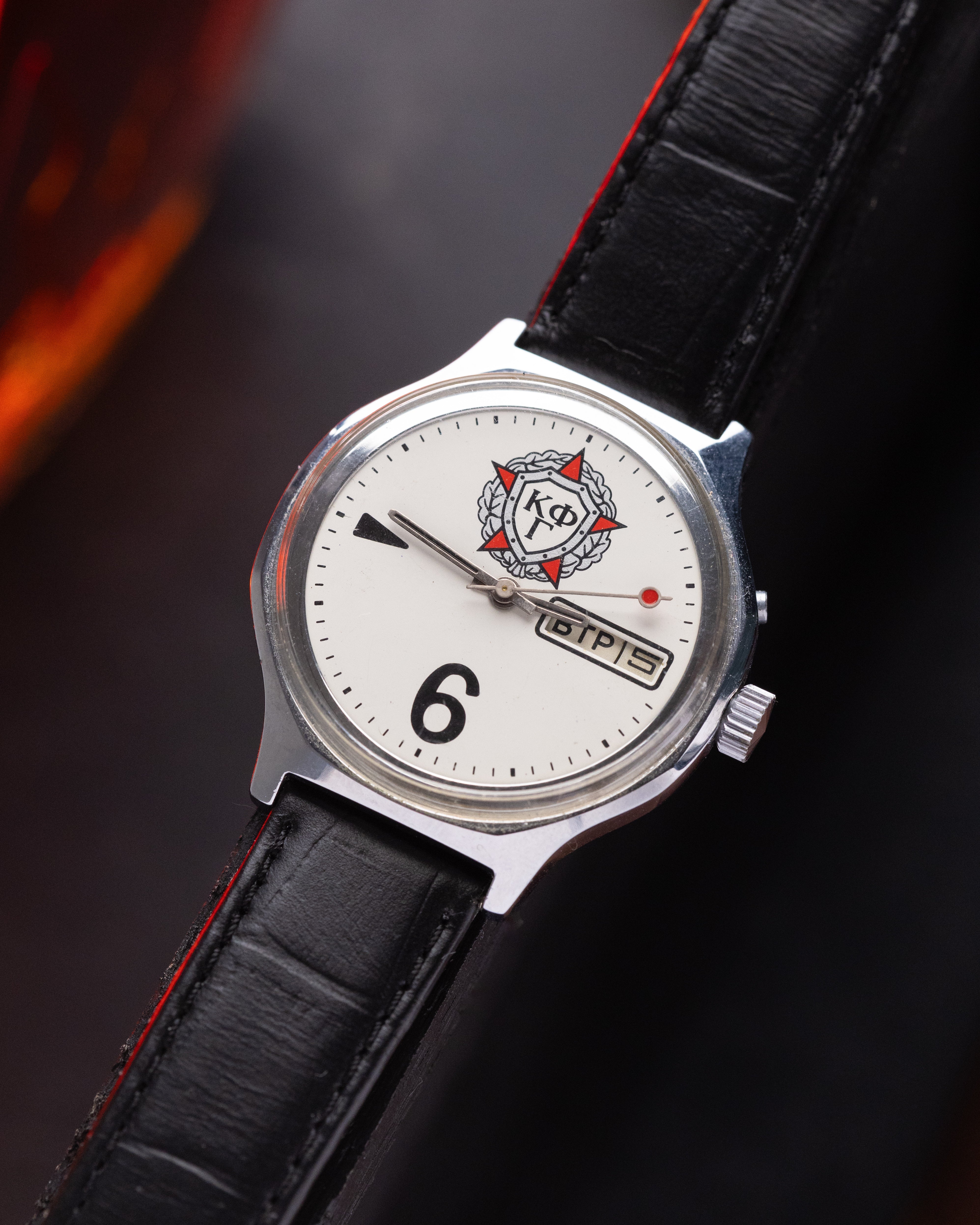 Slava Big Zero KGF Vintage Soviet Watch - VintageDuMarko