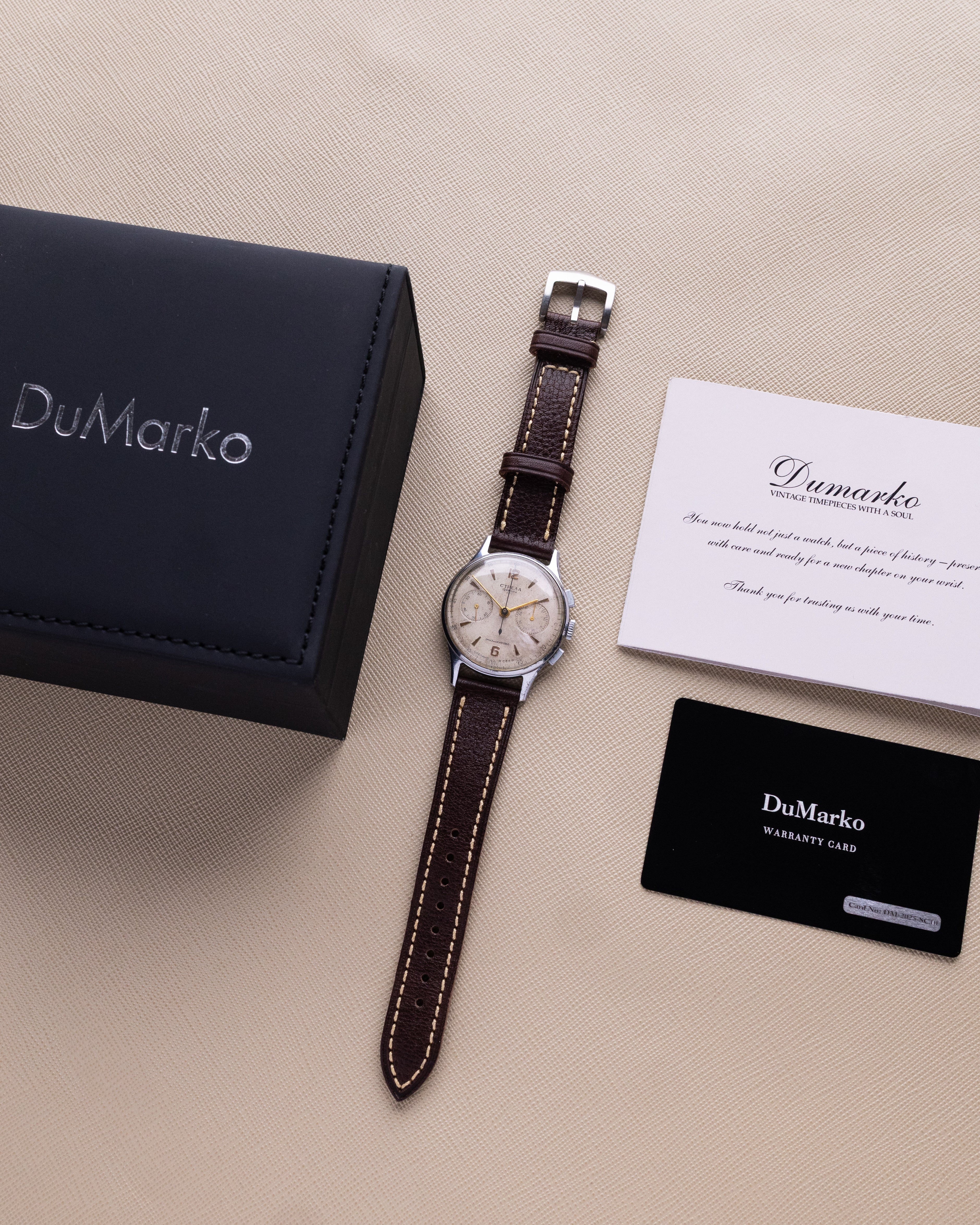 Soviet vintage Poljot Strela, All Original, Cal.3017, Chronograph for Aviators and Astronauts - DuMarko