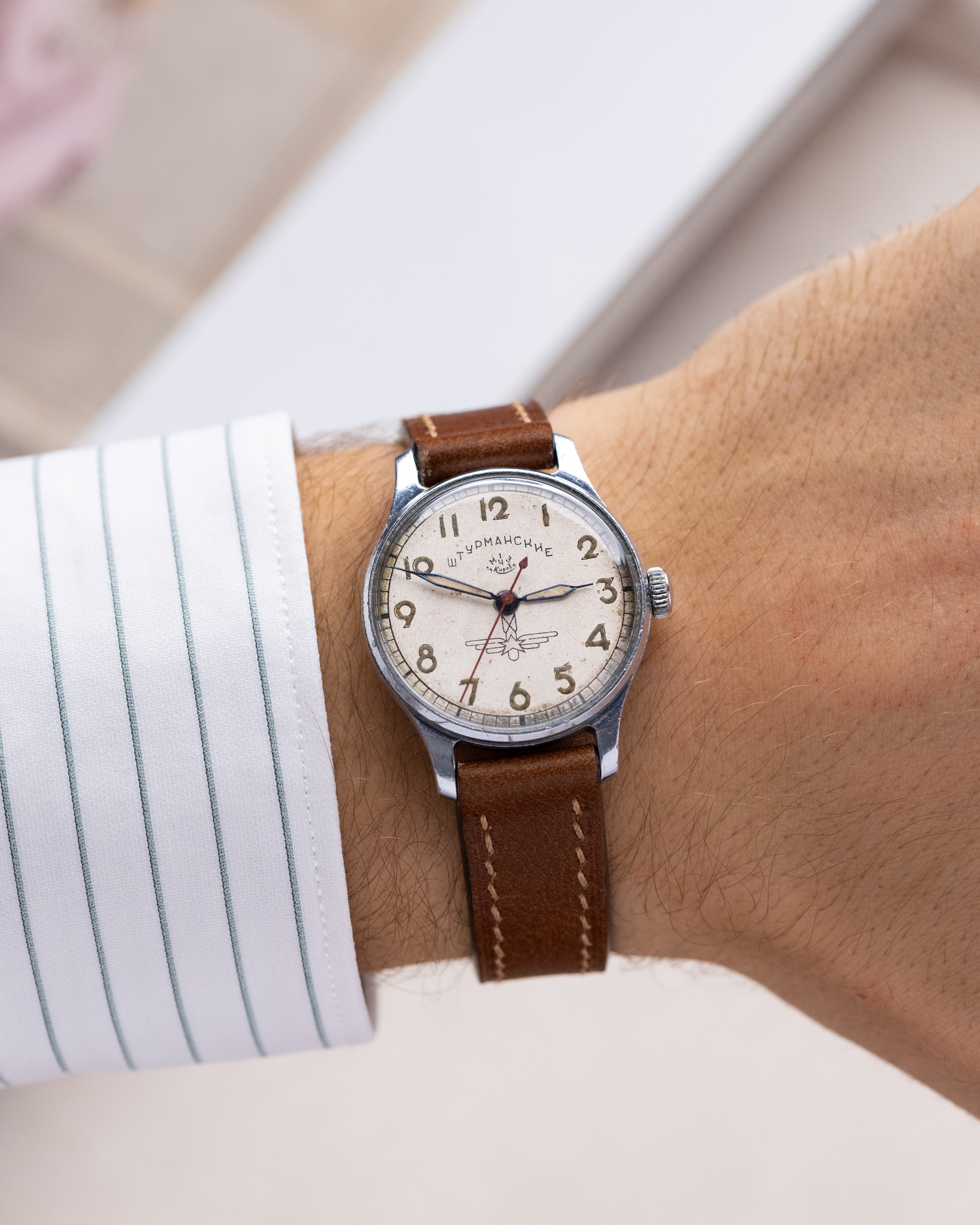 Sturmanskie Authentic Type 2, Gagarin's watch, Soviet Astronauts' watch Original Radium dial - DuMarko