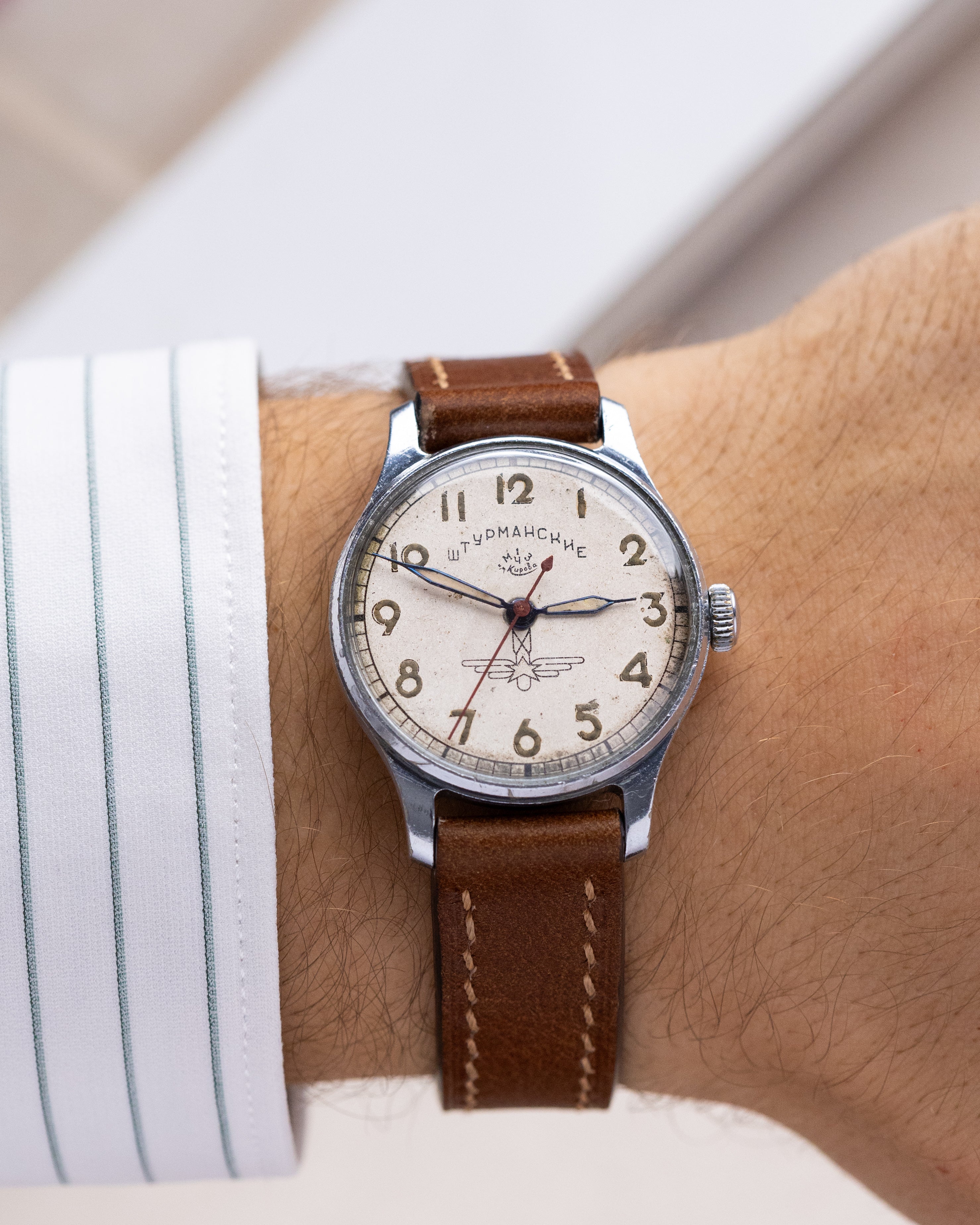 Sturmanskie Authentic Type 2, Gagarin's watch, Soviet Astronauts' watch Original Radium dial - DuMarko