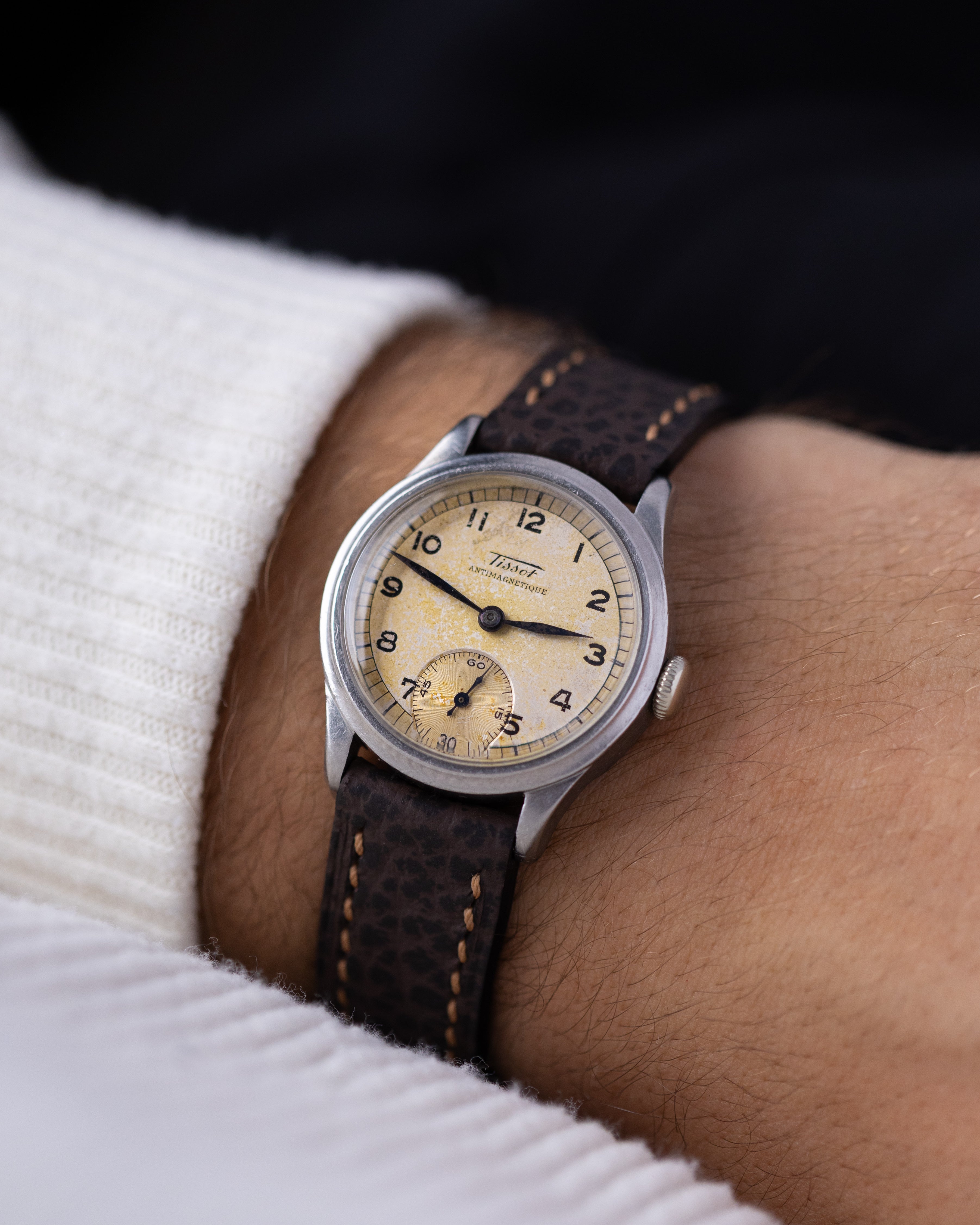 Tissot Vintage Swiss Watch, Early Waterproof model, Cal. 27 from 1941 - DuMarko