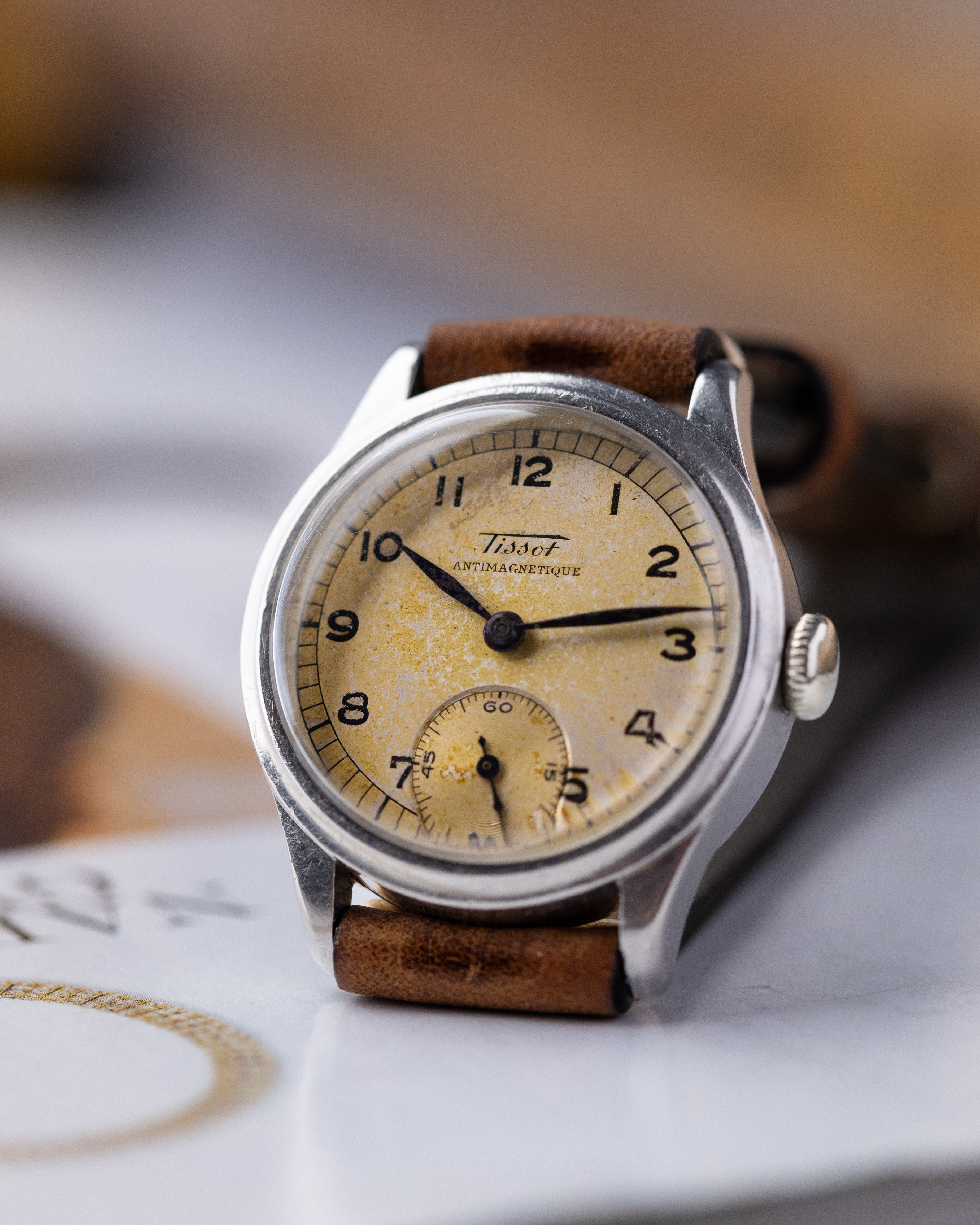 Tissot Vintage Swiss Watch, Early Waterproof model, Cal. 27 from