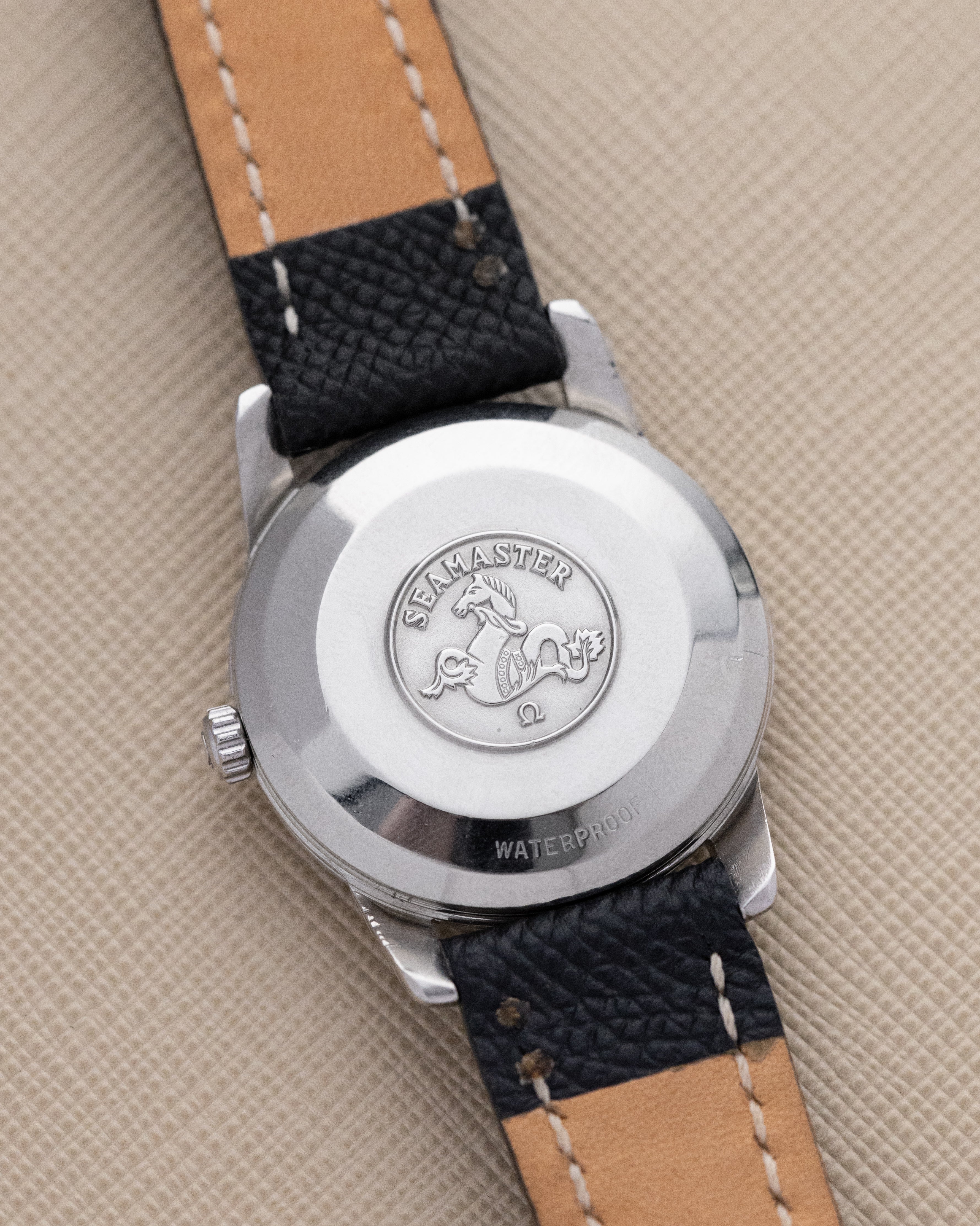 Vantage Omega Seamaster Calendar Automatic Graphite black dial, Ref 2849.1SC from 1950s - DuMarko