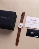 Vintage Baume&Mercier Genève Chronograph, Rosé solid gold case, Ref. 3916 from 1950's - DuMarko