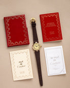 Vintage Cartier Must de Cartier Vendome, Ref. 590004, Ladies Watch, Vermeil Case, Roman Dial - DuMarko
