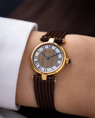 Vintage Cartier Must de Vendôme Trinity Dial Ref. 590004