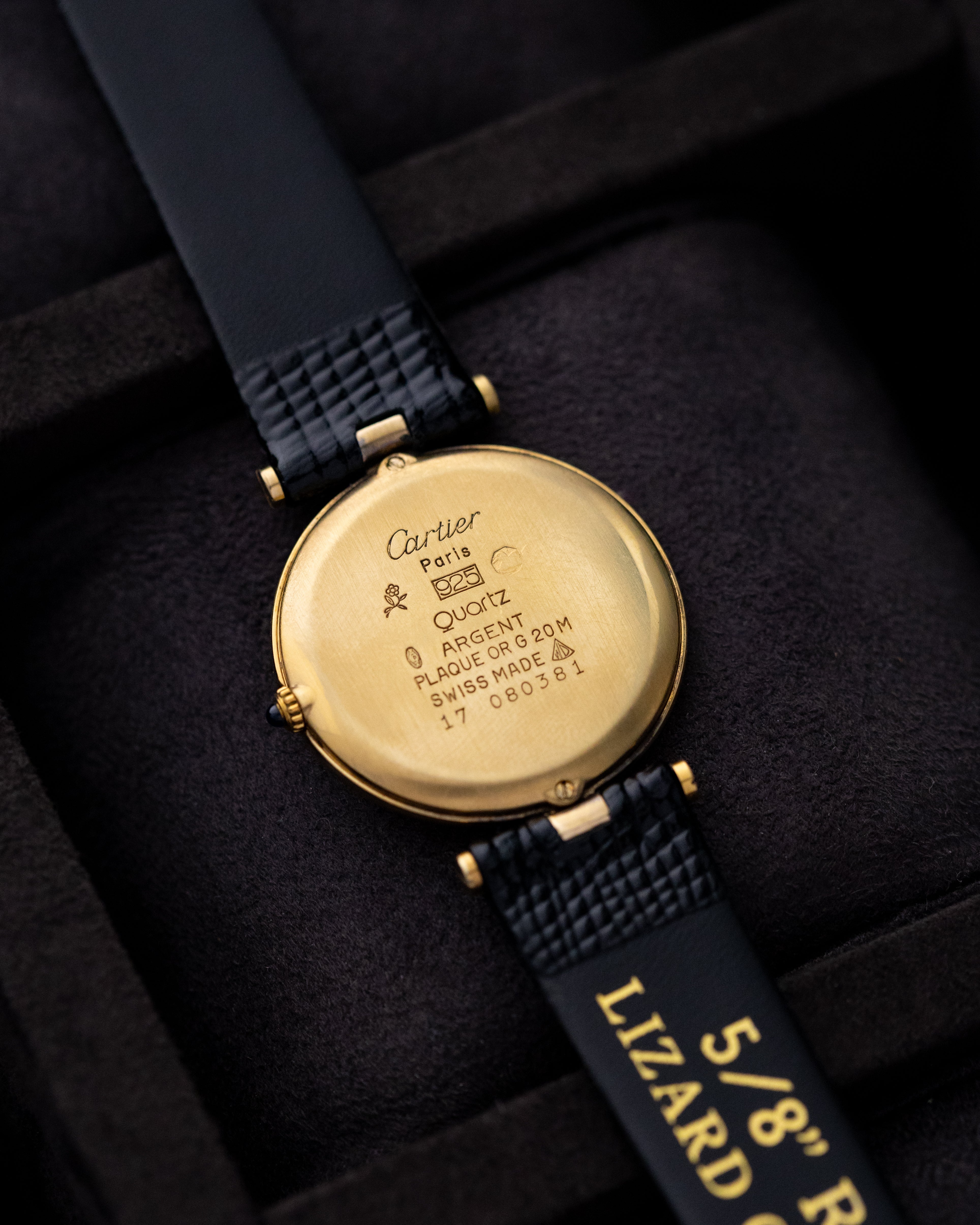 Vintage Cartier Must de Vendôme, Trinity Dial, Vermeil case, Swiss Men's Watch - DuMarko