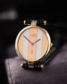 Vintage Cartier Must de Vendôme, Trinity Dial, Vermeil case, Swiss Men's Watch - DuMarko