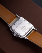 Vintage Cartier Santos Dumont, Quartz, Ref. 187901, Roman numerals, Date window from 1990's - DuMarko