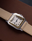 Vintage Cartier Santos Dumont, Quartz, Ref. 187901, Roman numerals, Date window from 1990's - DuMarko