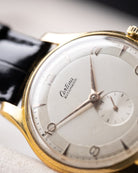 Vintage Certina Automatic Bumper, Cream Guilloché dial, Swiss Made Watch - DuMarko