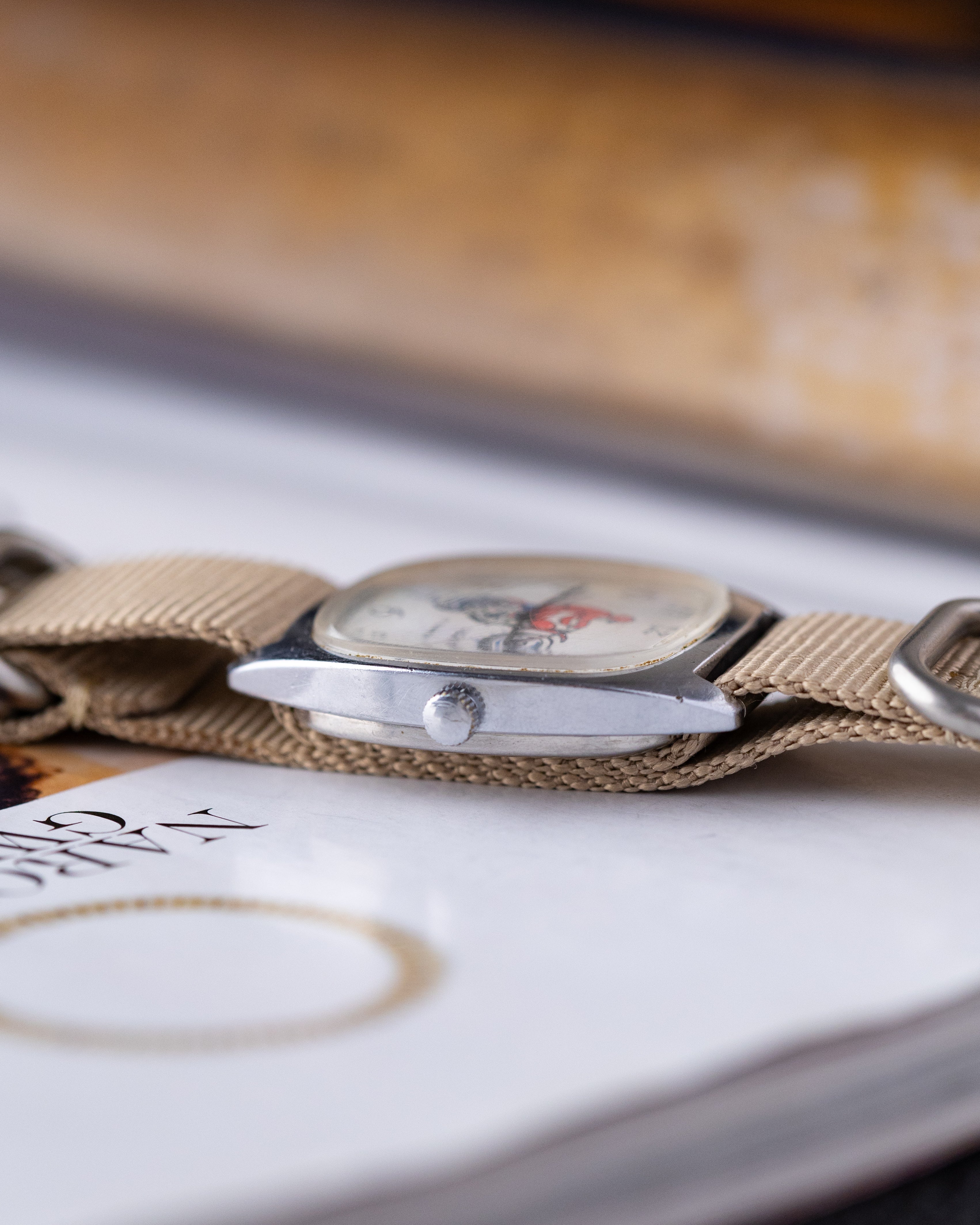 Vintage Chaika Motorbiker, Soviet Watch – DuMarko