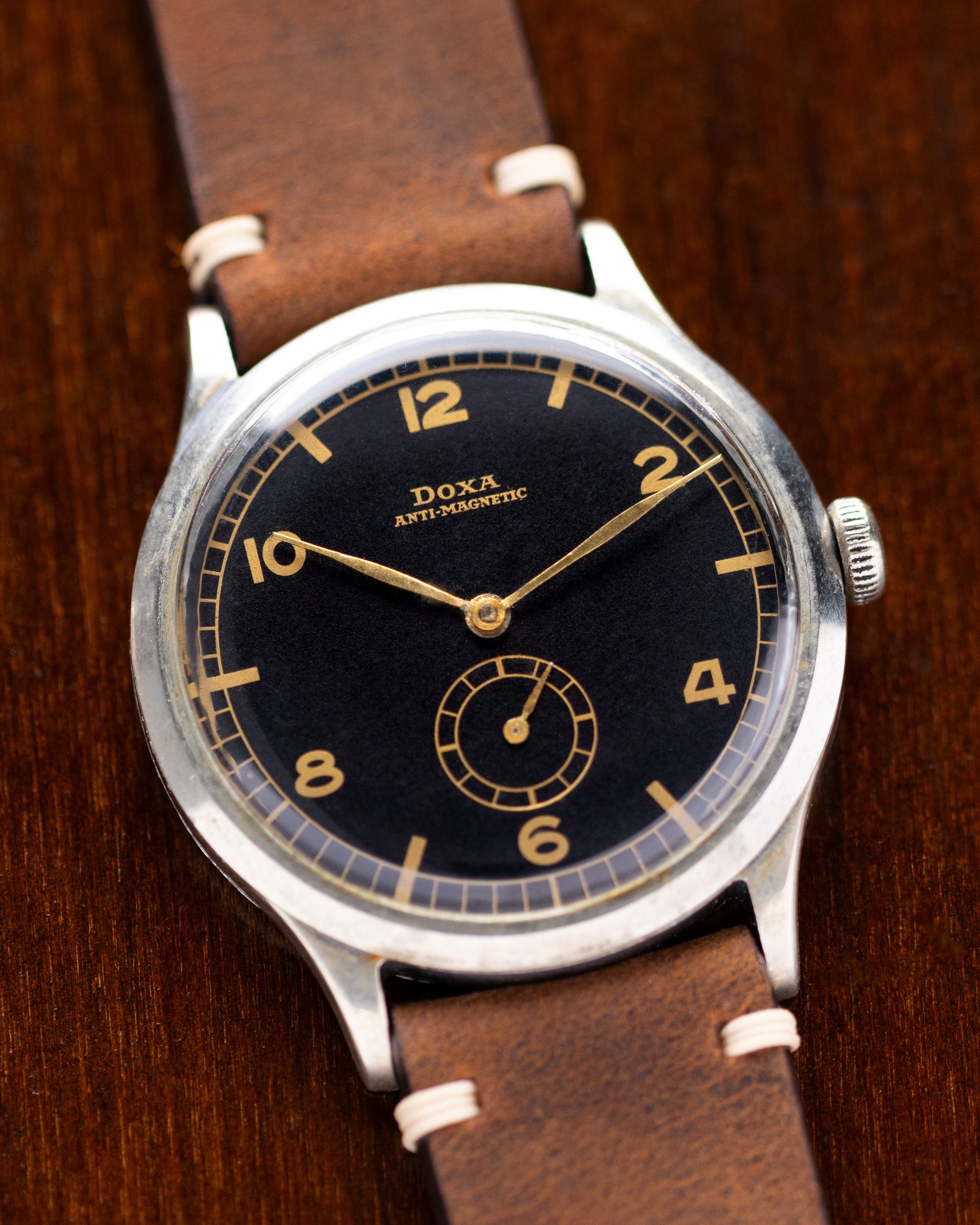 Vintage Doxa Calatrava, Jumbo 38 mm case, Swiss Made – DuMarko