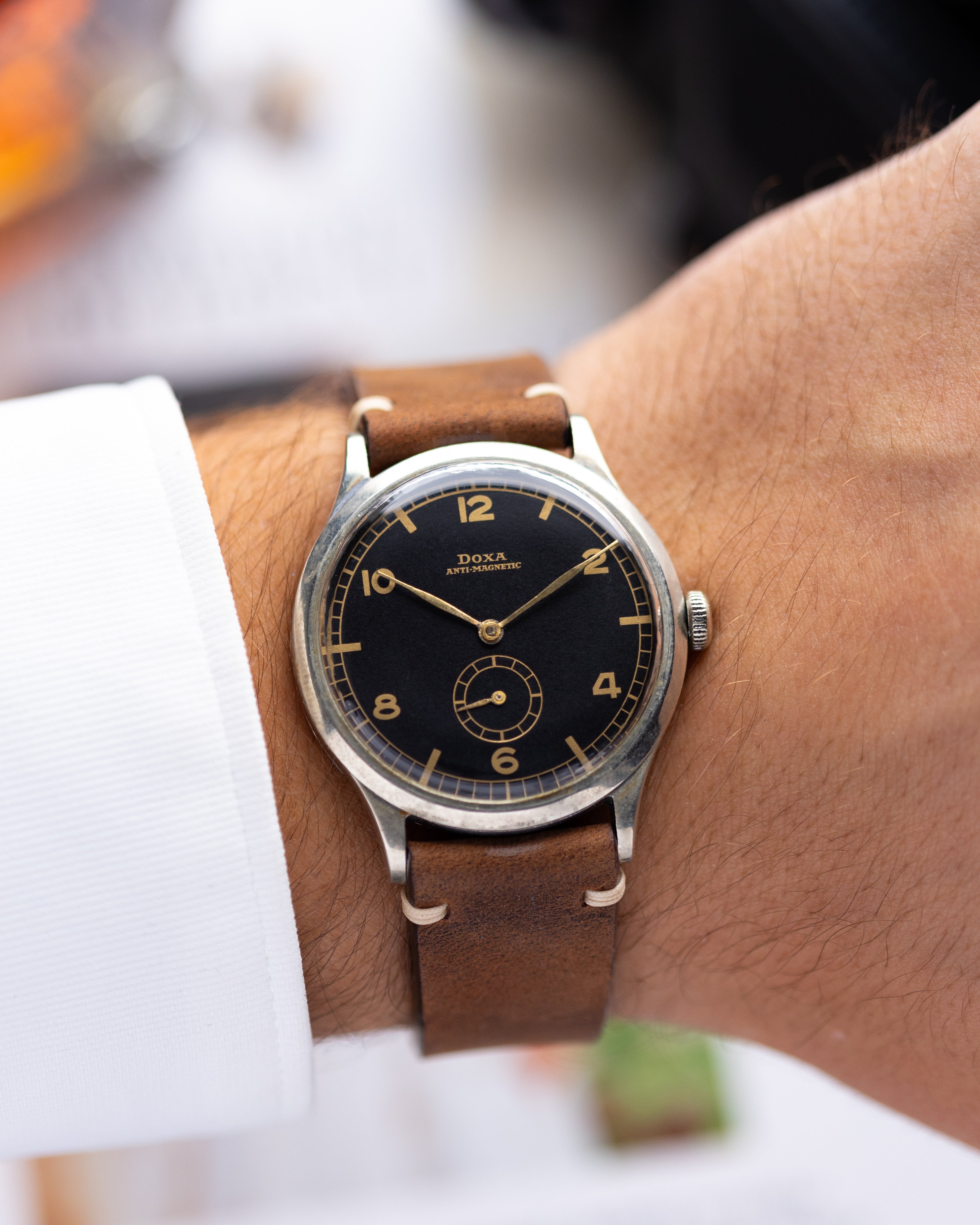 Vintage Doxa Calatrava, Jumbo 38 mm case, Swiss Made – DuMarko