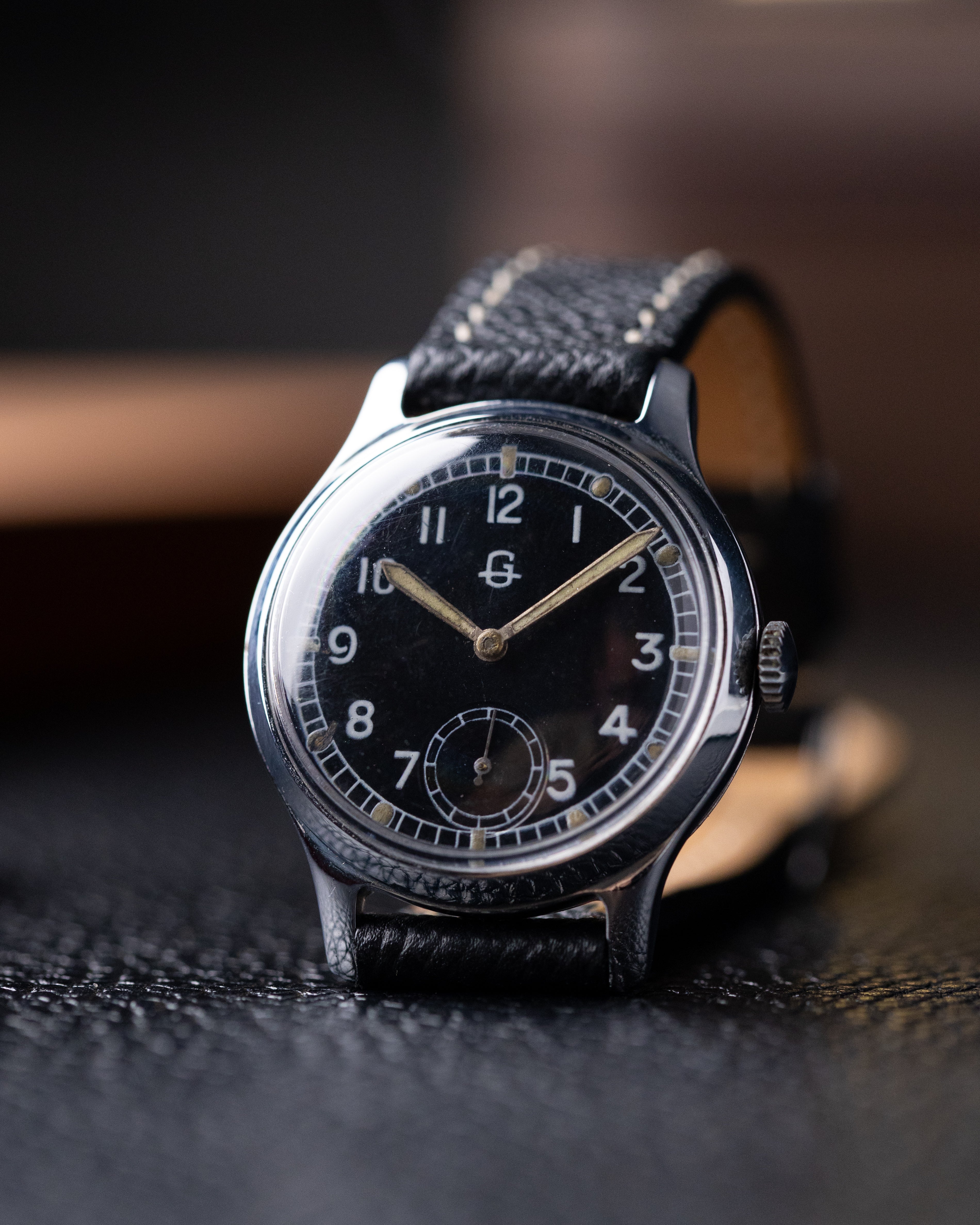 Vintage GUB Glashütte Urifa, Rare military German watch, Cal.61 from 1940's - DuMarko
