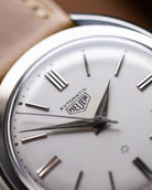 Vintage Heuer Automatic Swiss Watch, Barrel Case, Cal. AS 1580 from 1960s - DuMarko