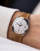 Vintage Heuer Automatic Swiss Watch, Barrel Case, Cal. AS 1580 from 1960s - DuMarko