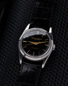 Vintage IWC Schaffhausen Automatic Swiss Watch, Black Dial, Cal. 852 from 1950s - DuMarko