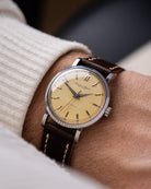 Vintage IWC Swiss Watch, Original Patina Dial, Automatic Cal. 852 Pellaton from 1950's - DuMarko