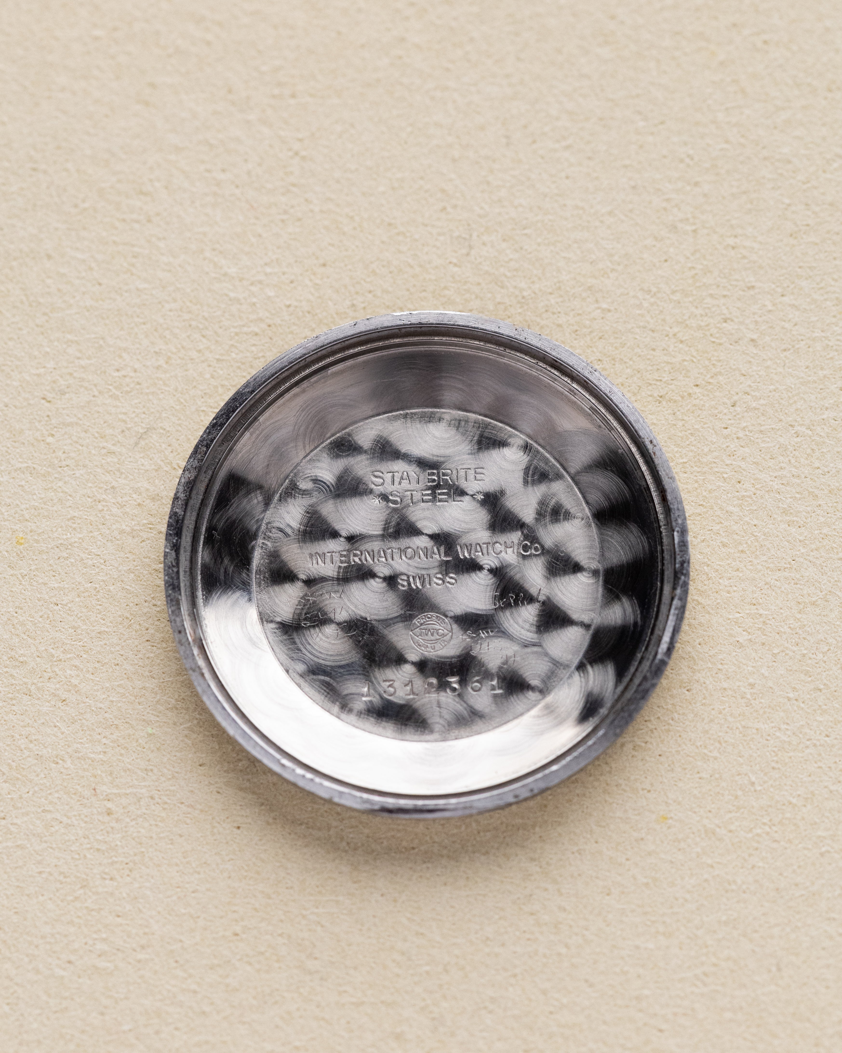 Vintage IWC Swiss Watch, Original Patina Dial, Automatic Cal. 852 Pellaton from 1950's - DuMarko