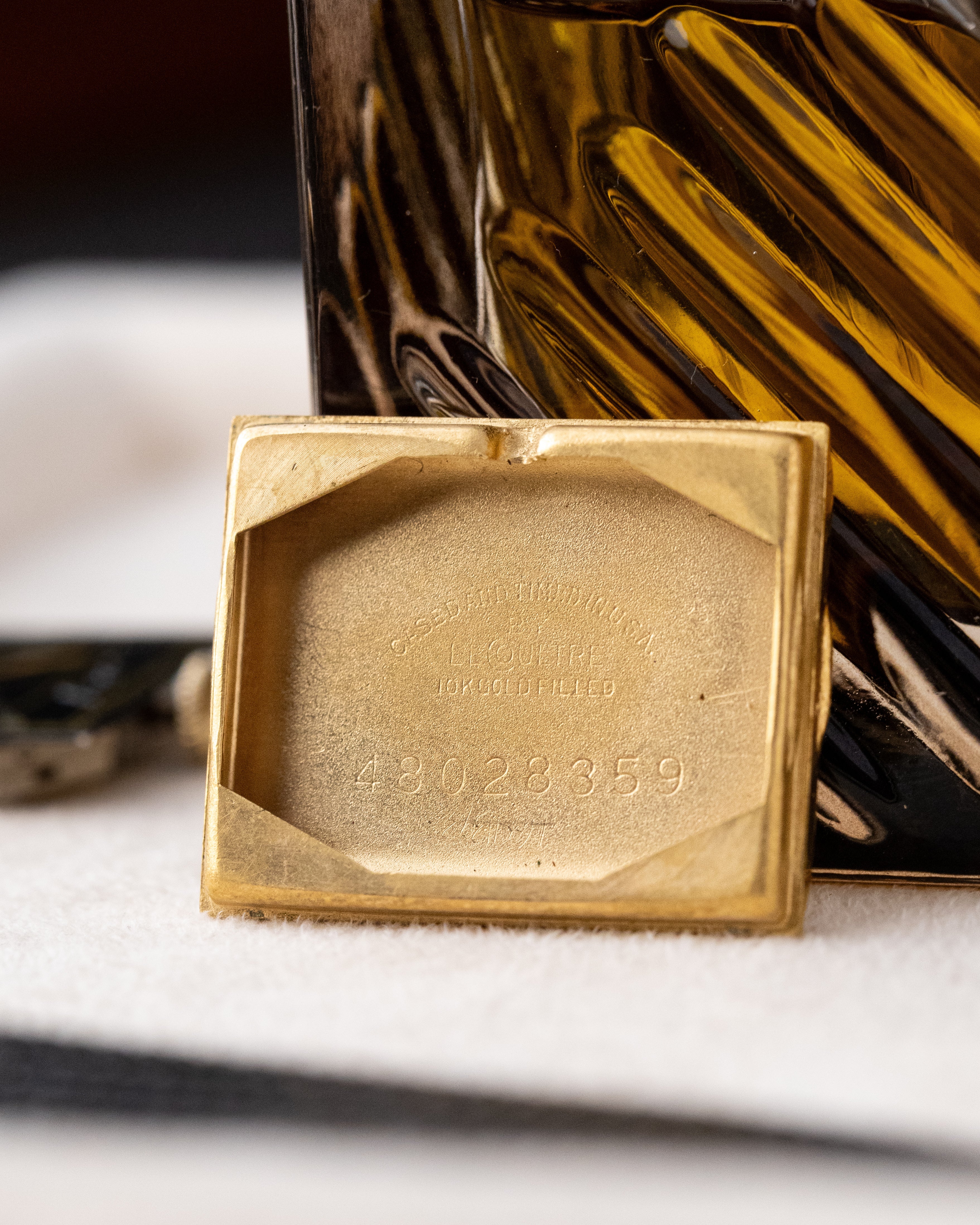 Vintage Jaeger - LeCoultre Art Deco Tank, Black Gilted Dial Cal. 438, "Crab" Lugs from 1950's - DuMarko