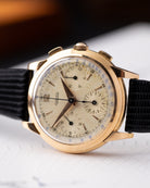 Vintage Jaeger - LeCoultre Chronograph, 18K Solid Gold Case Cal. UG 285 from 1940's - DuMarko