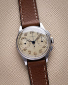 Vintage Jaeger - LeCoultre Chronograph, Bi - Compax, Large Breguet Arabic Numerals, Original Radium Dial, Ref. 5184, Cal. 285 - DuMarko