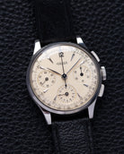 Vintage Jaeger - LeCoultre Chronograph, Steel Case, Ref. 22493, Cal. UG 285 from 1940's - DuMarko