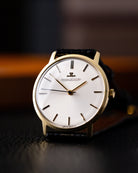 Vintage Jaeger - LeCoultre Dress Watch, Ref. 20007, 18K Gold Case, Cal. K885 from 1960s - DuMarko