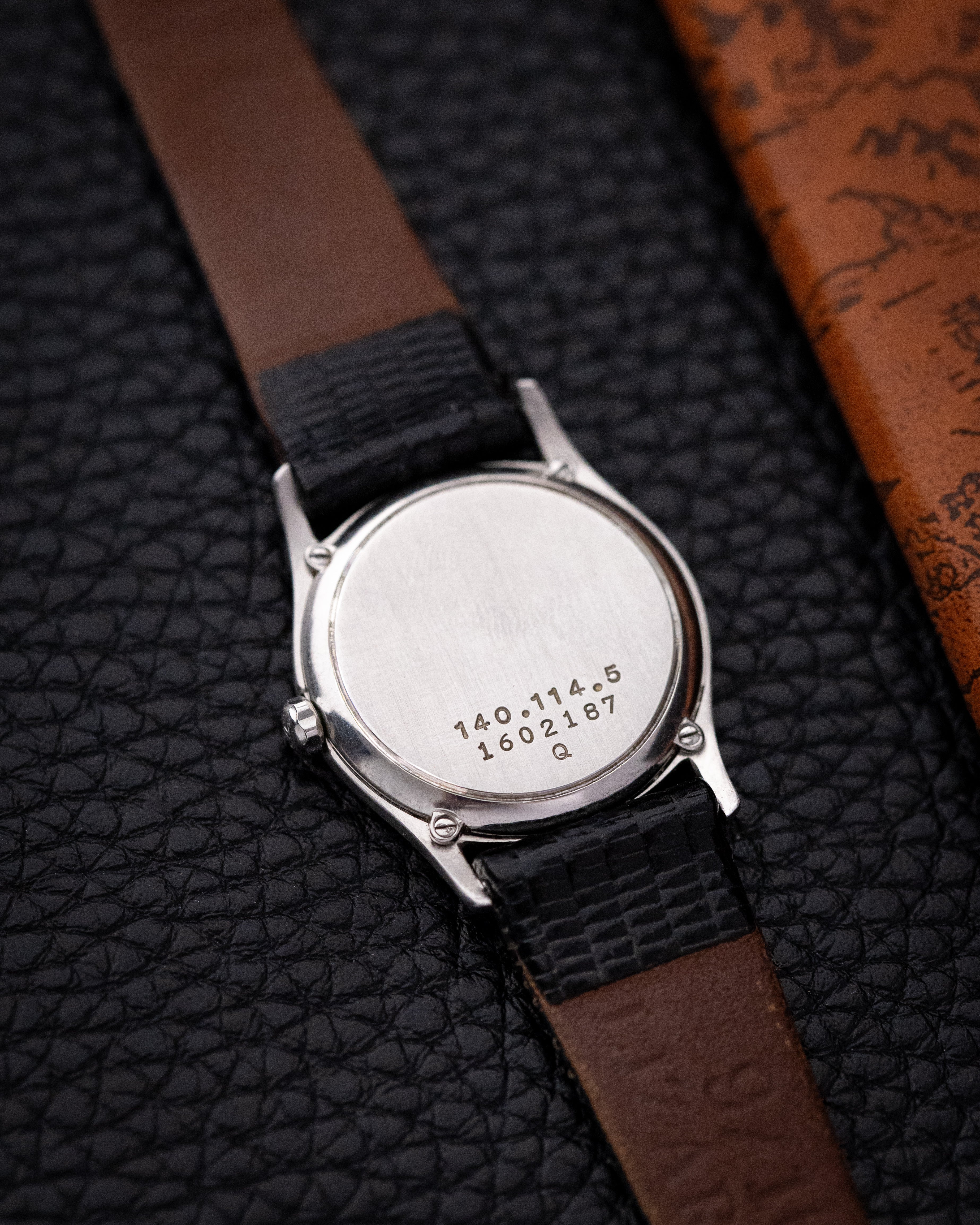 Vintage Jaeger - LeCoultre Ladies Watch, Ref. 140.114.5, Roman numerals, Cream Dial from 1980's - DuMarko