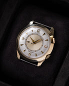 Vintage Jaeger - LeCoultre Memovox Alarm, Ref. 3151, Floating Disk Mystery Dial, 10K Gold Filled, 1950s - DuMarko
