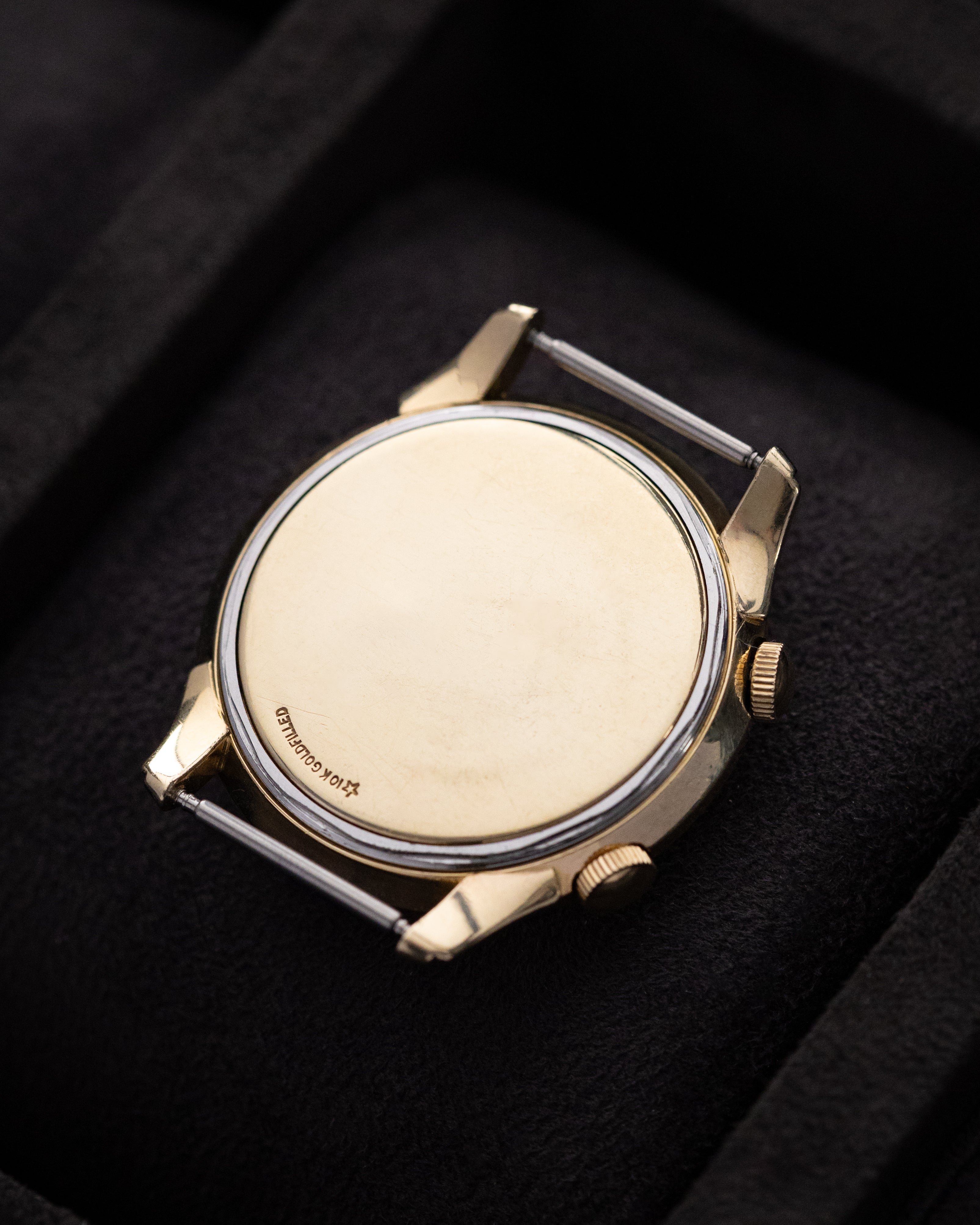 Vintage Jaeger - LeCoultre Memovox Alarm, Ref. 3151, Floating Disk Mystery Dial, 10K Gold Filled, 1950s - DuMarko