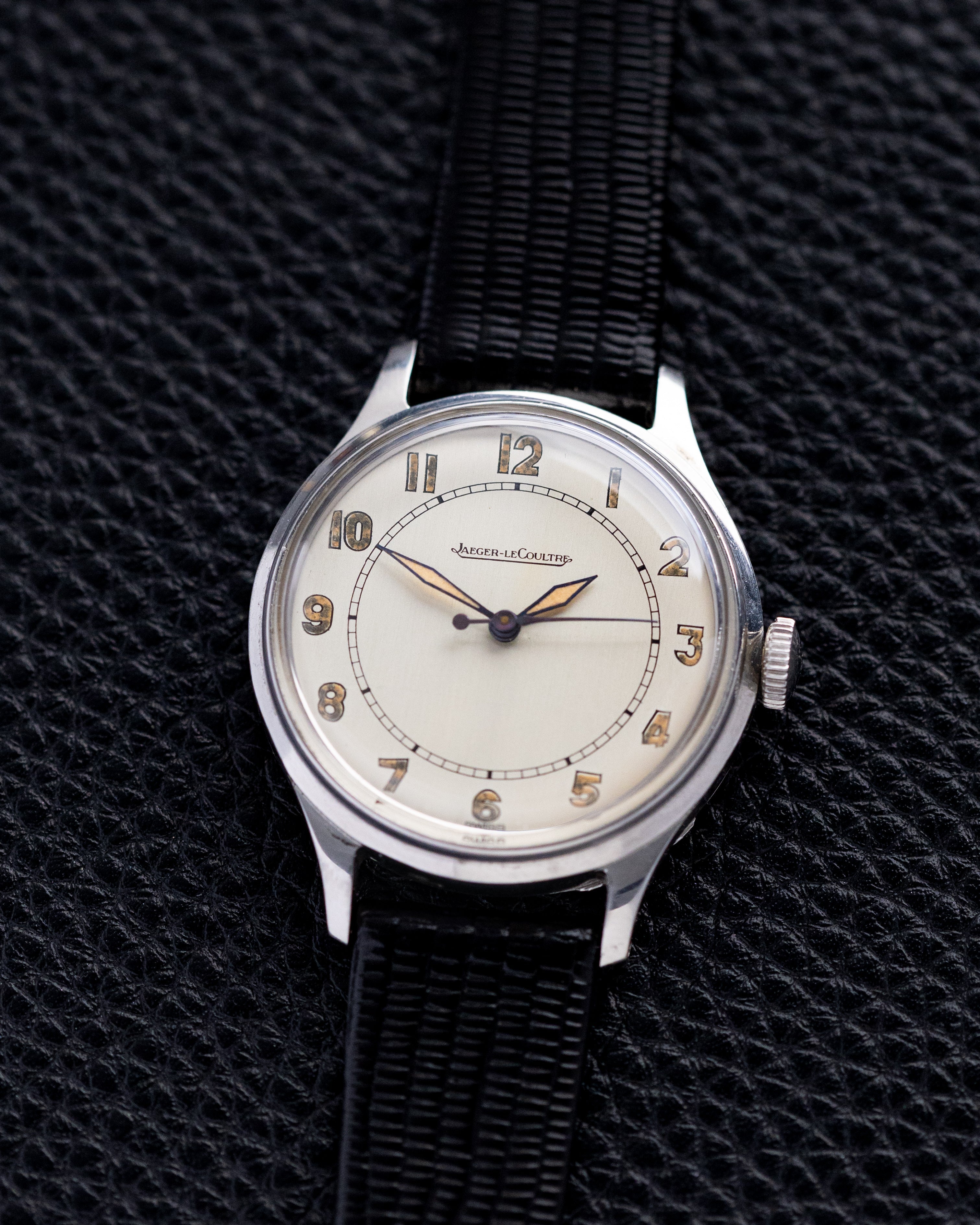 Vintage Jaeger - LeCoultre, Swiss Watch, Cal. P476, Original Radium Dial, Completely Authentic from 1940's - DuMarko