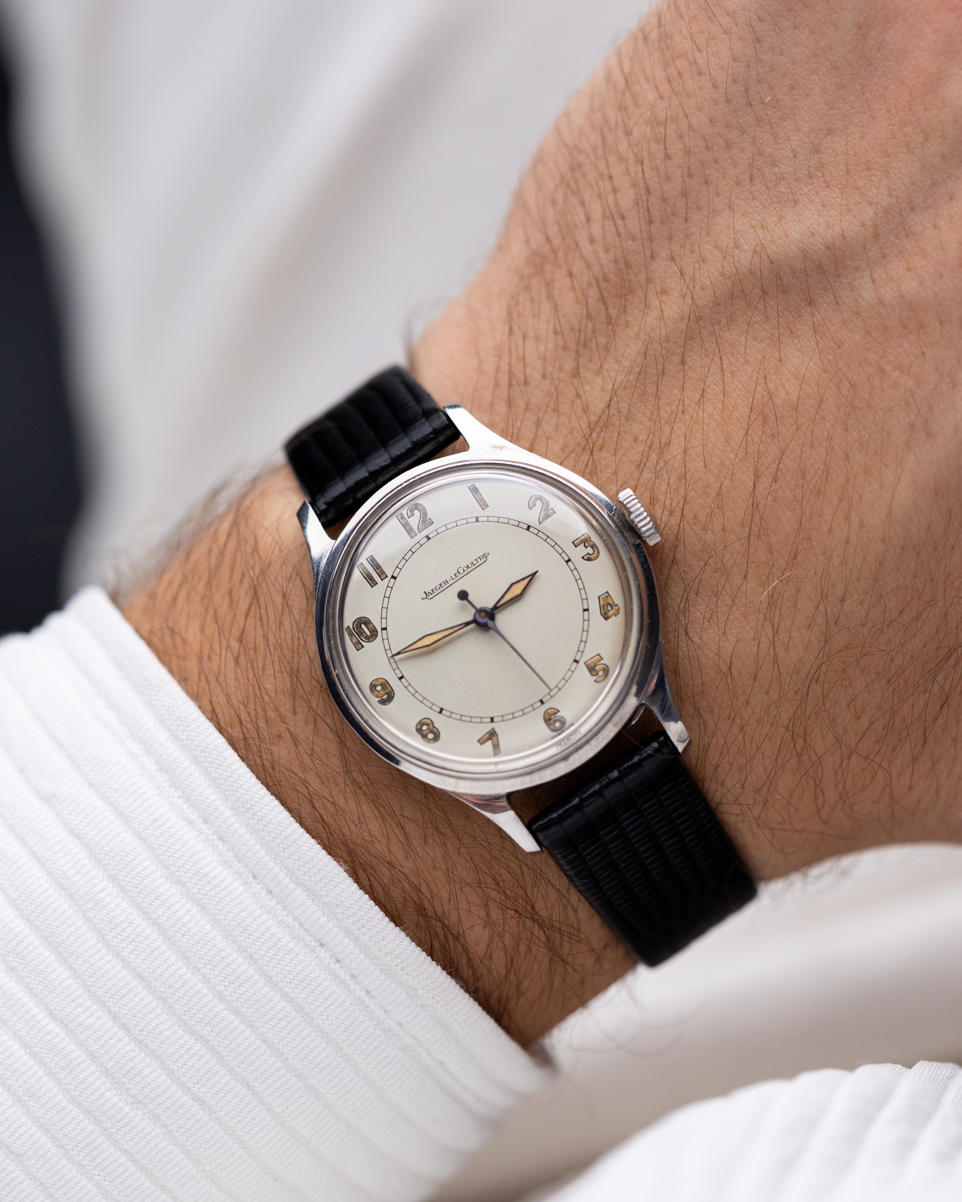 Vintage Jaeger - LeCoultre, Swiss Watch, Cal. P476, Original Radium Dial, Completely Authentic from 1940's - DuMarko