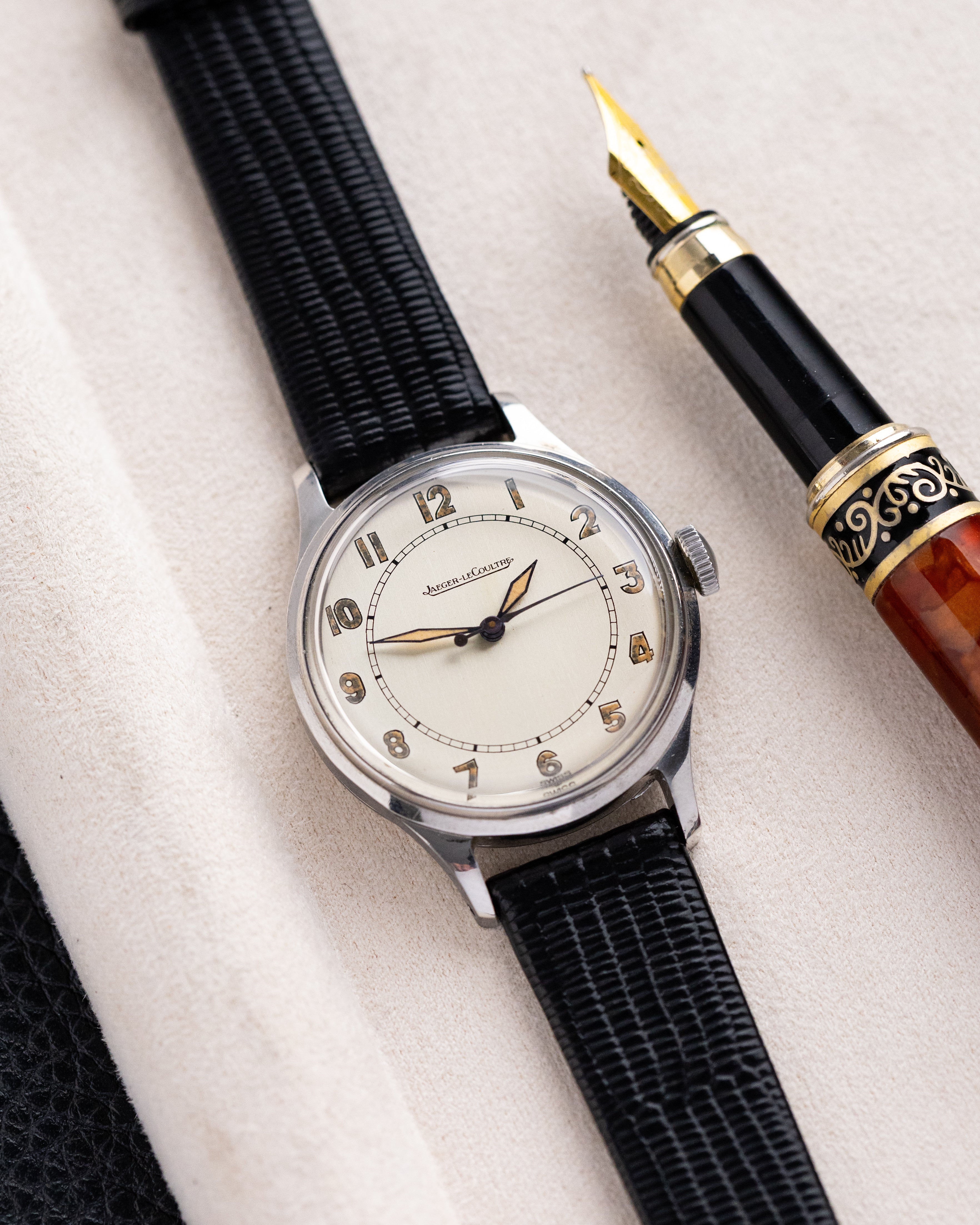 Vintage Jaeger - LeCoultre, Swiss Watch, Cal. P476, Original Radium Dial, Completely Authentic from 1940's - DuMarko