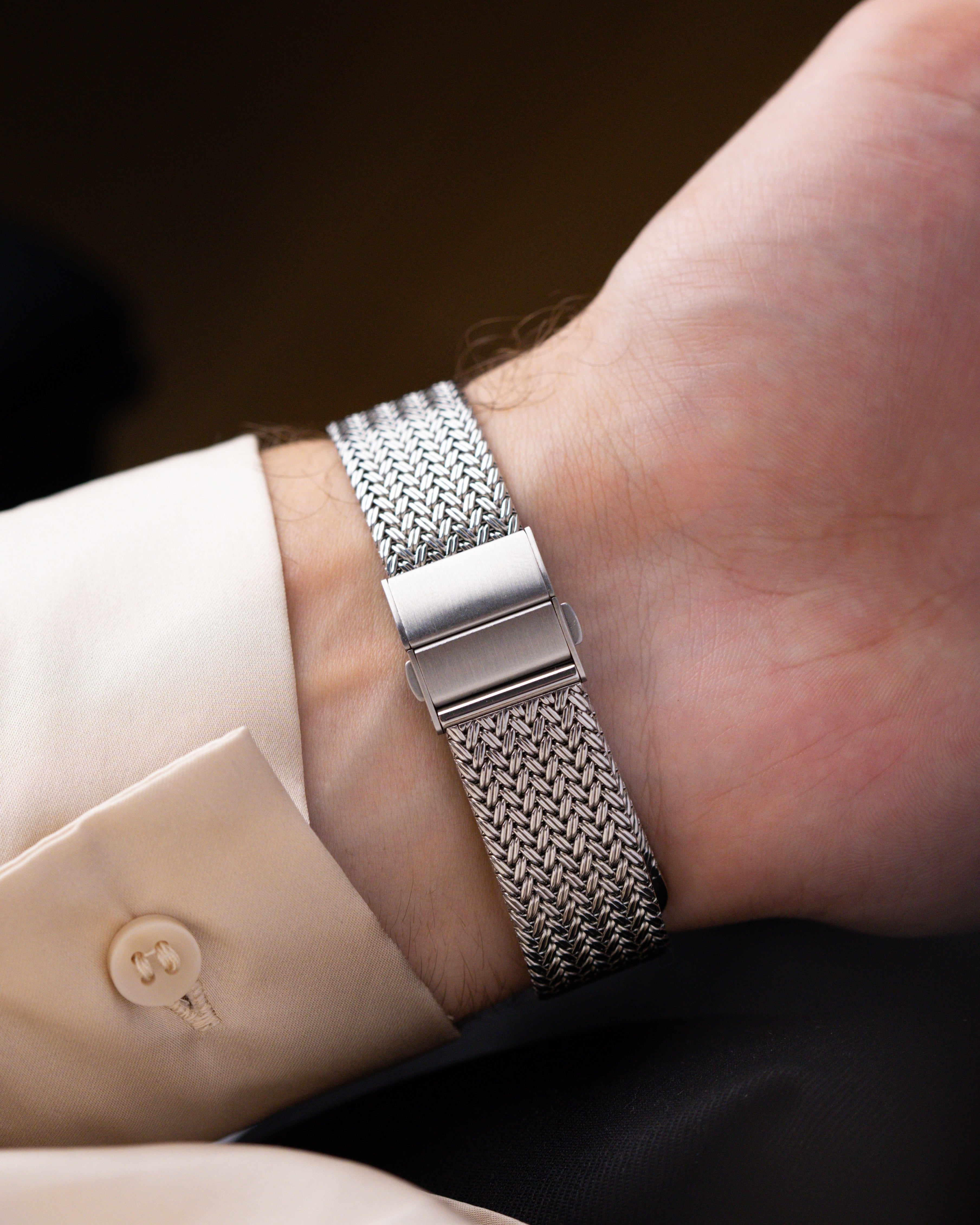 Vintage Jaeger - LeCoultre Swiss Watch, Cal. P478 Original Brushed Silver Dial with radium - DuMarko