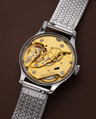 Vintage Jaeger - LeCoultre Swiss Watch, Cal. P478 Original Brushed Silver Dial with radium - DuMarko
