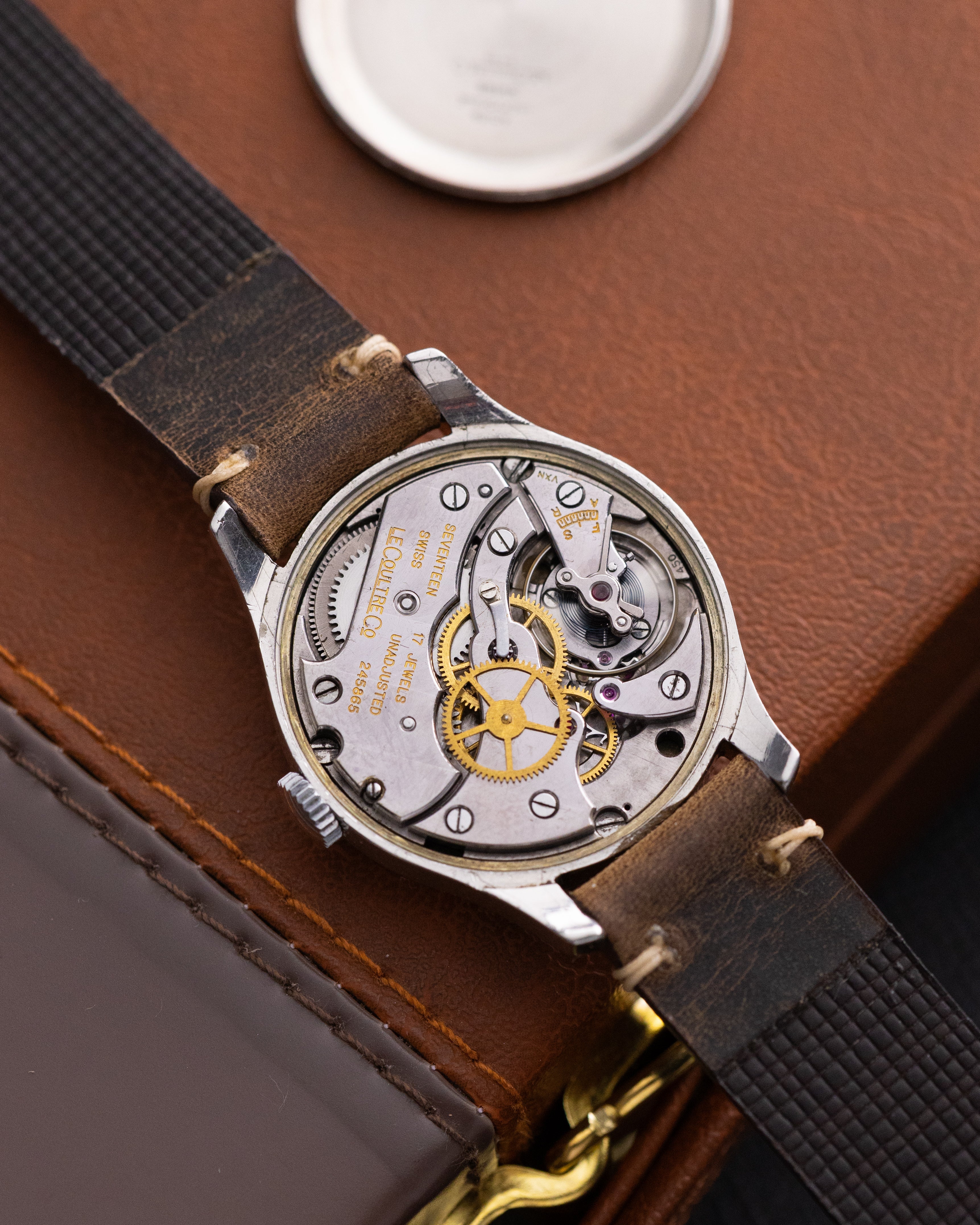 Vintage Jaeger - LeCoultre, Swiss Watch, Original Radium Dial, Completely Authentic from 1940's - DuMarko