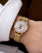 Vintage Jaeger - LeCoultre Triple Date Moonphase Cal. 806/AW, Gold Filled Case, Original Dial, From 1940s - DuMarko
